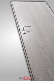 Usa HDF cu toc reglabil din MDF PAL - Colectia Basic Wenge Antic, 260-350 mm