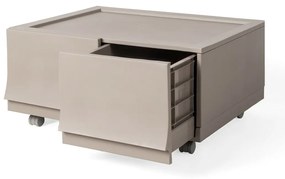 Cutie de depozitare modulară Wave twin Wood curoți 54,6 x 43,4 x 22 cm