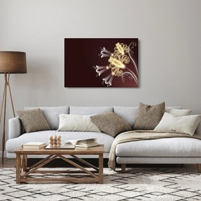 Tablou - Flori strălucitoare (90x60 cm)