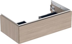 Dulap baza suspendat Geberit One stejar bej 90 cm