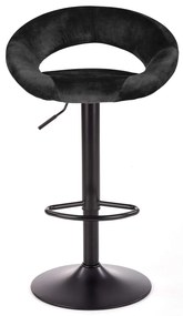 Scaun de bar Kaiden, negru