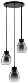 Lustra cu 3 pendule design modern Blaku