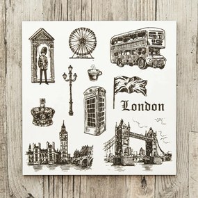 DUBLEZ | Tablou tridimensional - Londra