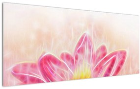 Tablou - Floare de lotus (120x50 cm)
