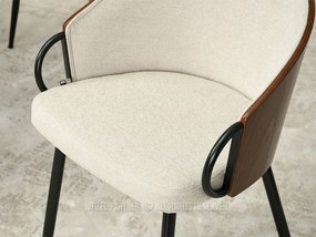 Scaun Elviria K (nuc + negru). Promo -9%. 1111040
