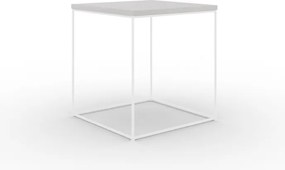 Masuta de cafea, Adina 2, ADRK Furniture (Culoare: Alb / Alb)