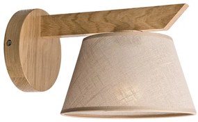 Aplica de perete ANTONIO 1xE14/40W/230V stejar