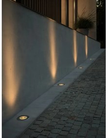 Nordlux - Corp de iluminat exterior pentru montaj în carosabil ANDOR 1xGU10/15W/230V IP67