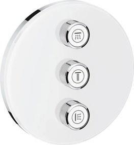 Baterie alba dus Grohe Grohtherm SmartControl cu 3 iesiri