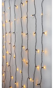 Șirag luminos pentru exterior cu LED Star Trading Curtain, lungime 1,3 m