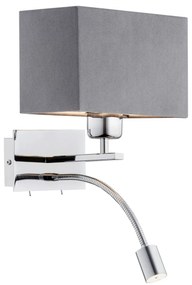 Aplica de perete design elegant BILL I gri