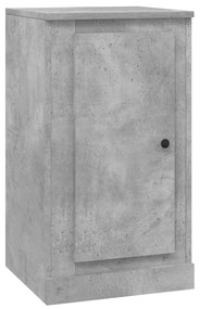 816208 vidaXL Servantă, gri beton, 37,5x35,5x67,5 cm, lemn prelucrat