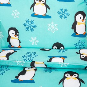 Lenjerie de pat din bumbac pentru copii 4Home Arctic Friends, 100 x 135 cm, 40 x 60 cm, 100 x 135 cm, 40 x 60 cm