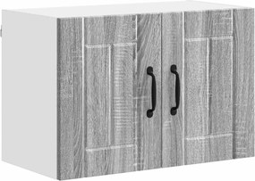 vidaXL Dulap suspendat de bucătărie cu ușă Gri Sonoma 60 x 31 x 40 cm