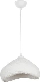 Brilagi - Lampă suspendată cu cablu WABI SABI 1xE27/40W/230V Ø 30 cm albă