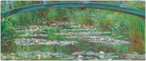 Tablou - Claude Monet, The Japanese Footbridge, reproducere (120x50 cm)