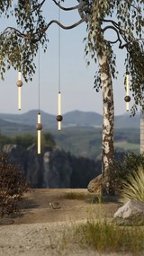 Pendul LED modern, Travertin, Verdes