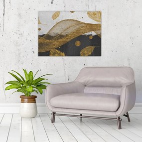 Tablou - Pene aurii (70x50 cm)