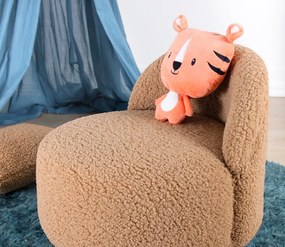 Taburet tapițat Moouv 3342 - Brown