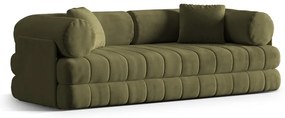 Canapea extensibila 3 locuri Kemi catifea L206 cm