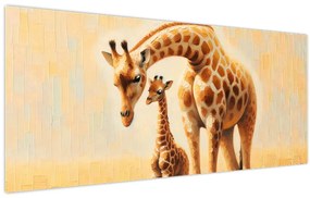 Tablou - Girafe (120x50 cm)