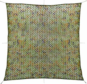 vidaXL Plasă de camuflaj cu geantă de depozitare 6x6 m