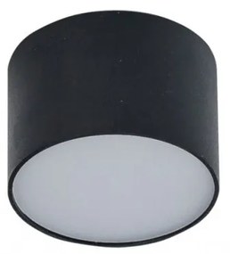 Spot LED aplicat MONZA R 12 4000K negru