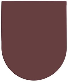 Capac wc softclose slim, bordo, Sapho Isvea INFINITY Bordo