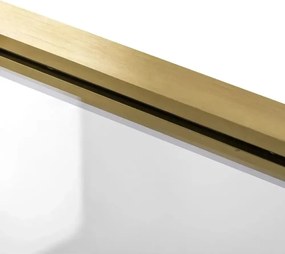 Cabina de dus Rea Atlas cu deschidere pe dreapta 80x90 cm auriu periat