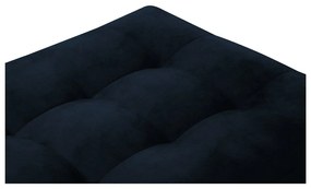 Taburet din catifea Milo Casa Santo, albastru