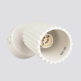 Spot de perete Sollux SL.1598 KARBON 1xGU10/10W/230V crem