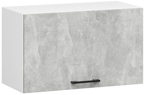 Dulap superior de bucătărie Ozara W60OK (alb + beton). 1071172