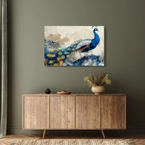 Tablou - Peacock, pictură (90x60 cm)