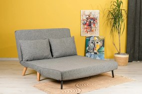 Canapea extensibilă Folde 2 Light Grey