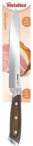 Cuțit din oțel inoxidabil de feliat Heritage – Metaltex