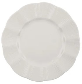 Set de veselă, 18 piese, alb/porțelan