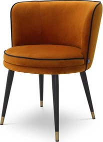 Scaun design LUX Grenada, savona portocaliu 115882 HZ