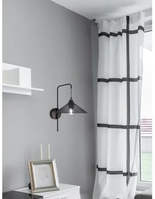 Lampă de perete KIRUNA 1xE27/40W/230V neagră