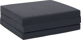 Saltea pliabilă, spumă, 65x180, gri, LEVI 65