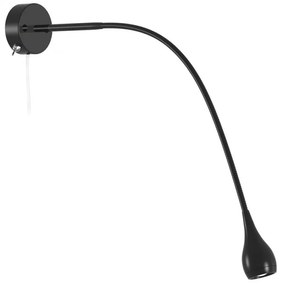 Aplica LED moderna cu brat flexibil Drop neagra 320130 NL