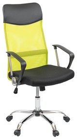 Scaun rotativ ergonomic de birou Fit, verde