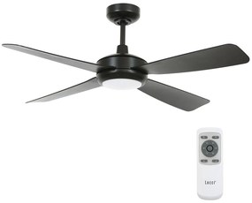 Ventilator LED dimabil Lucci air 213303 SLIPSTREAM 1xGX53/12W/230V negru + telecomandă