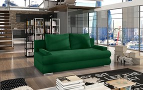 Canapea extensibila cu spatiu pentru depozitare, 213x95x90 cm, Milo 02, Eltap (Culoare: Verde / Kronos 19)