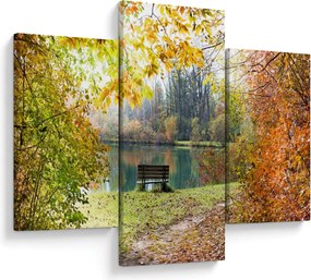Tablou cu pescărie (90x60 cm)