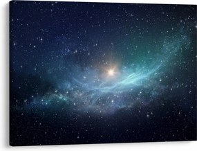 Tablou - Stele și nebuloase (70x50 cm)
