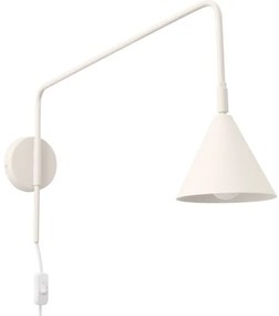 Lampă de perete Sollux SL.1699 NOX 1xE14/10W/230V crem