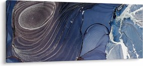 Tablou - Cerneală marmorată (120x50 cm)