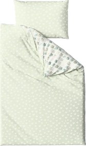 Lenjerie de pat din microfibra HEARTS & TREES verde Dimensiune lenjerie de pat: 70 x 90 cm | 140 x 220 cm