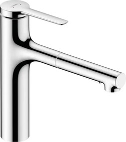 Baterie bucatarie cu dus extractibil Hansgrohe Zesis M33 160 sBox lite cu 2 jeturi