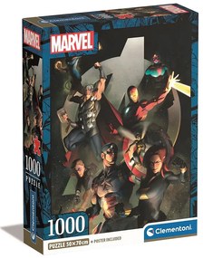 Avengers Puzzle Compact de 1000 de piese Clementoni